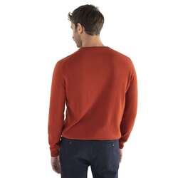 Basic sweater, orange, size m