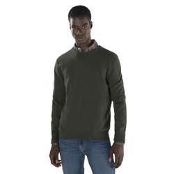 Basic sweater, green, size 5xl