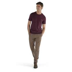 Basic t-shirt, purple, size xl