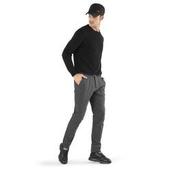 Basic cashmere sweater, black, size s