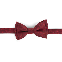 Blaine jacquard bow tie, red, size uni