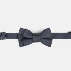 Bow tie, navy blue, size uni