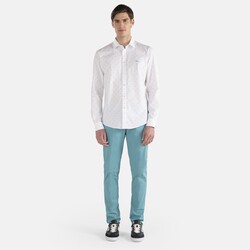 Cotton shirt with dachshunds all over