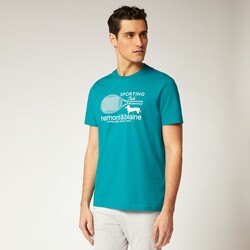 Athleisure cotton T-shirt