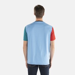 Cotton T-shirt with contrasting details