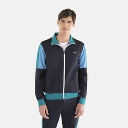 Full-zip athleisure sweatshirt