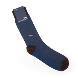 Pack of three pairs of socks, Blue, size I