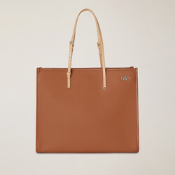 Toujours tote with contrasting details, Leather, size UNI