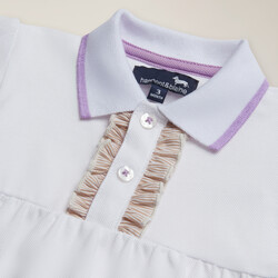 Pique dress, White, size 1M