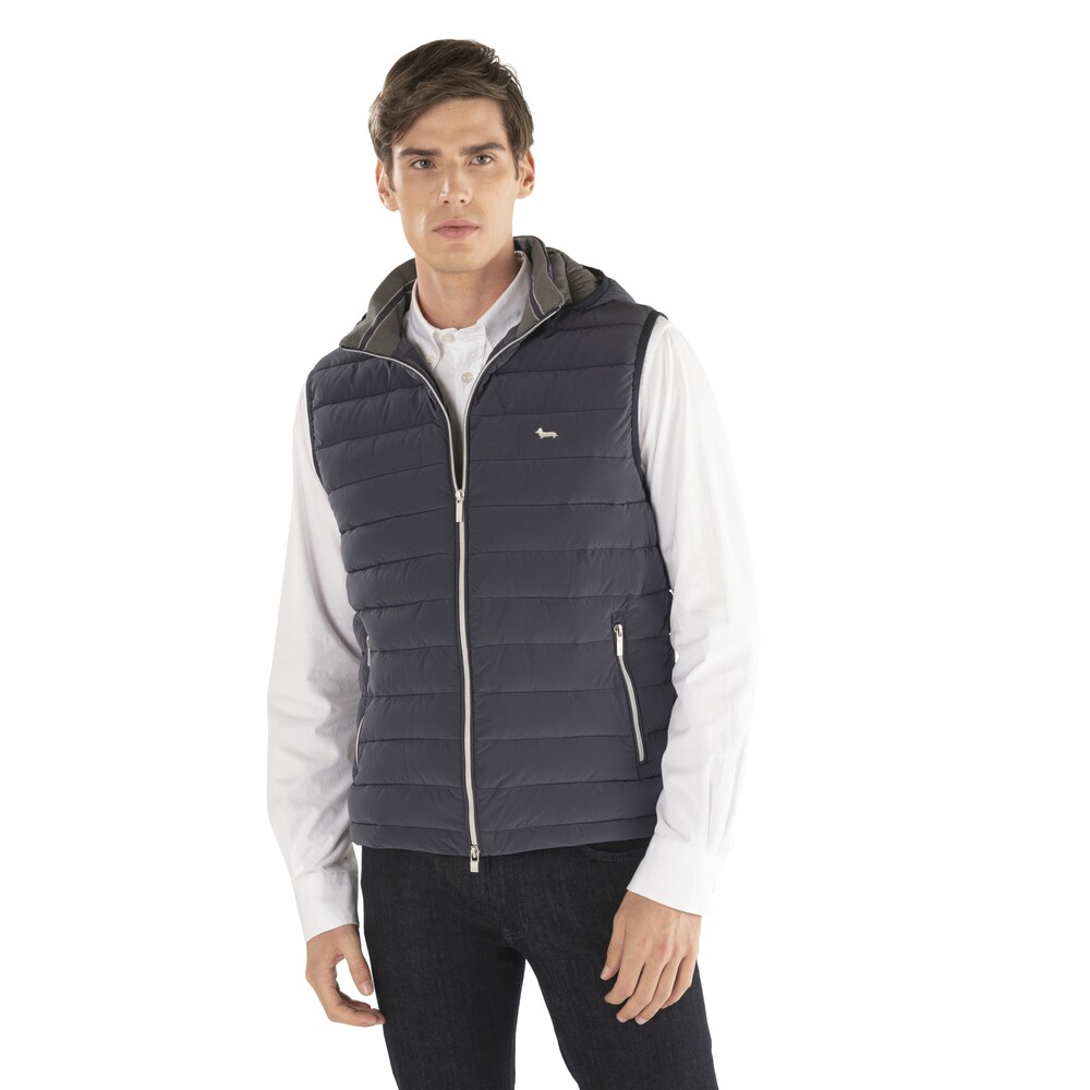 Essentials technical nylon vest, Blue, size XS