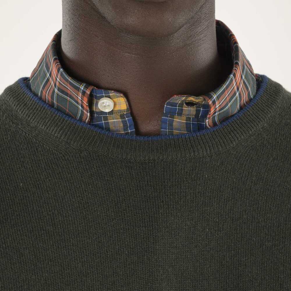 Basic sweater, green, size xxl