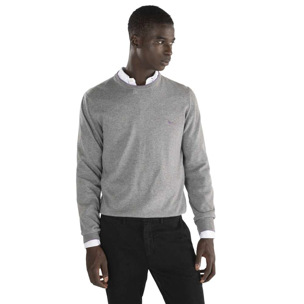 Basic sweater, grey, size xl