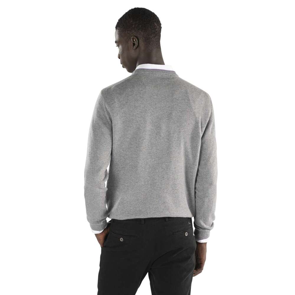 Basic sweater, grey, size xl