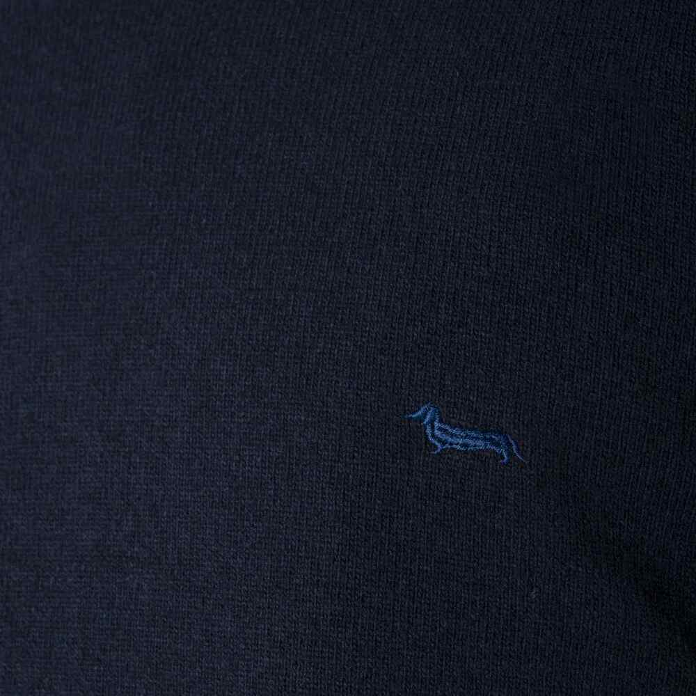 Basic sweater, blue, size 4xl