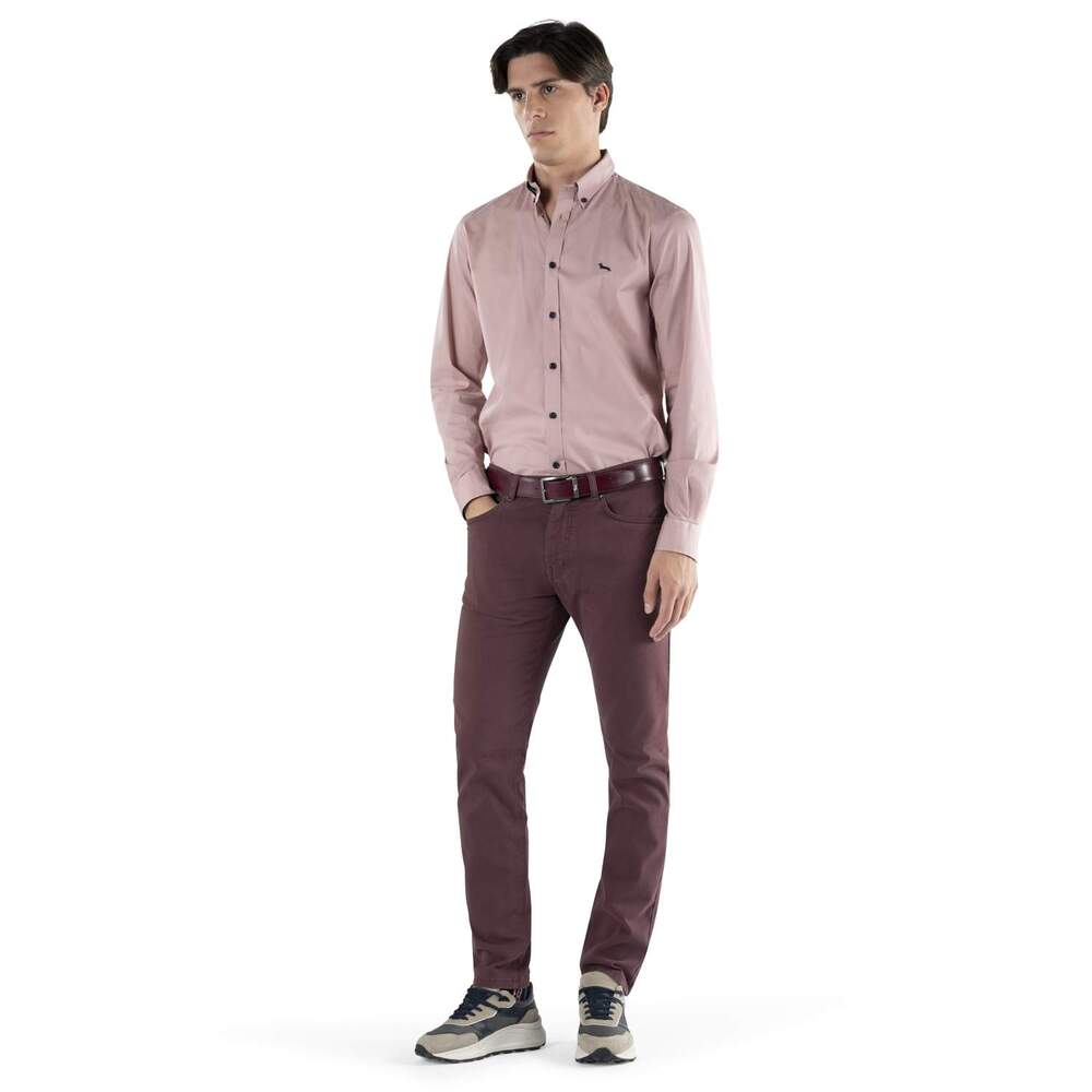 Basic trousers, purple, size 46