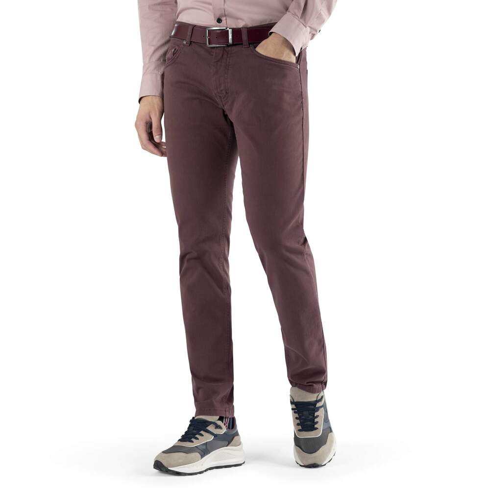 Basic trousers, purple, size 56