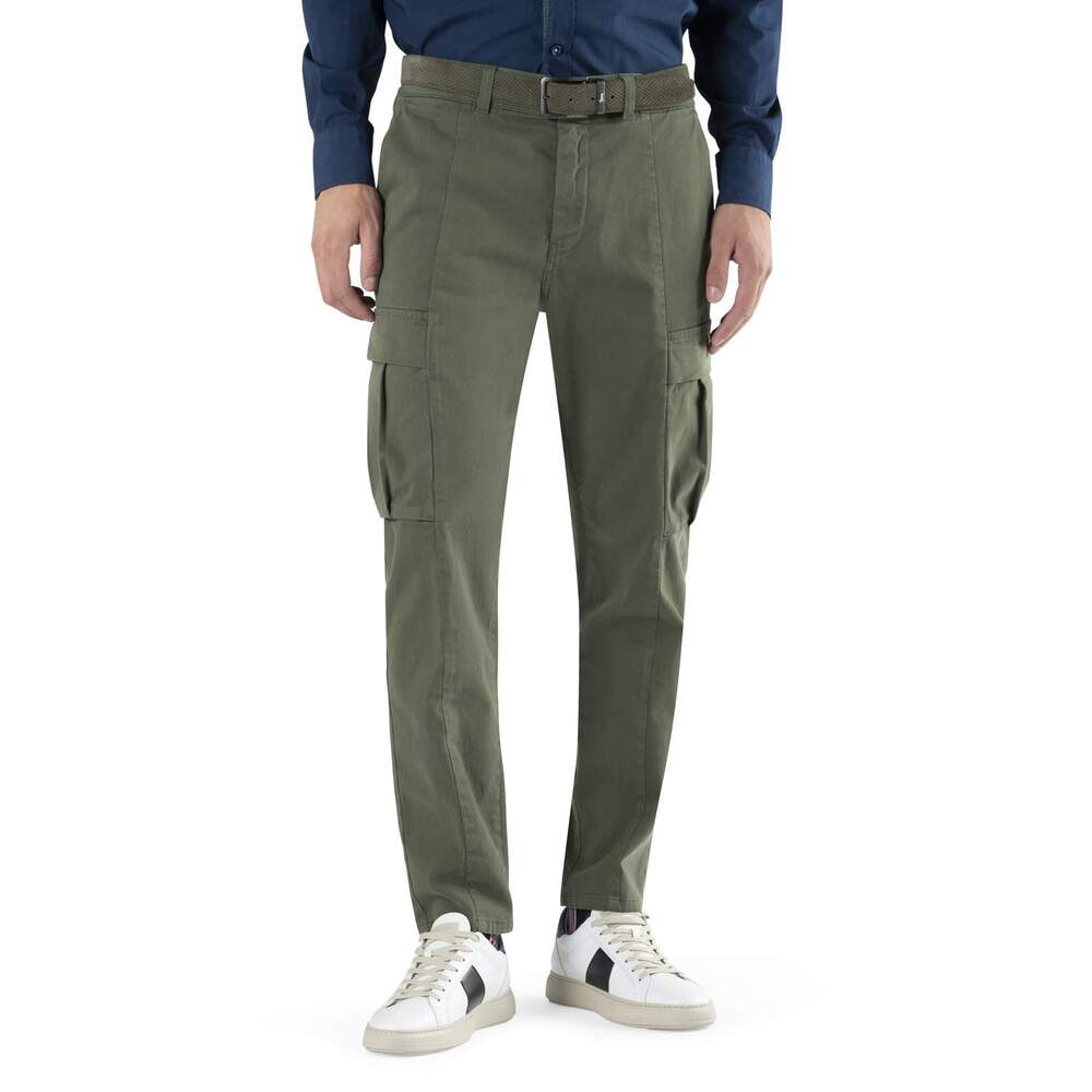 Cargo trousers, green, size 48