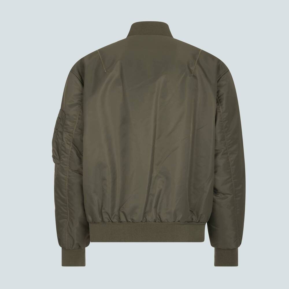 Bomber jacket, green, size m