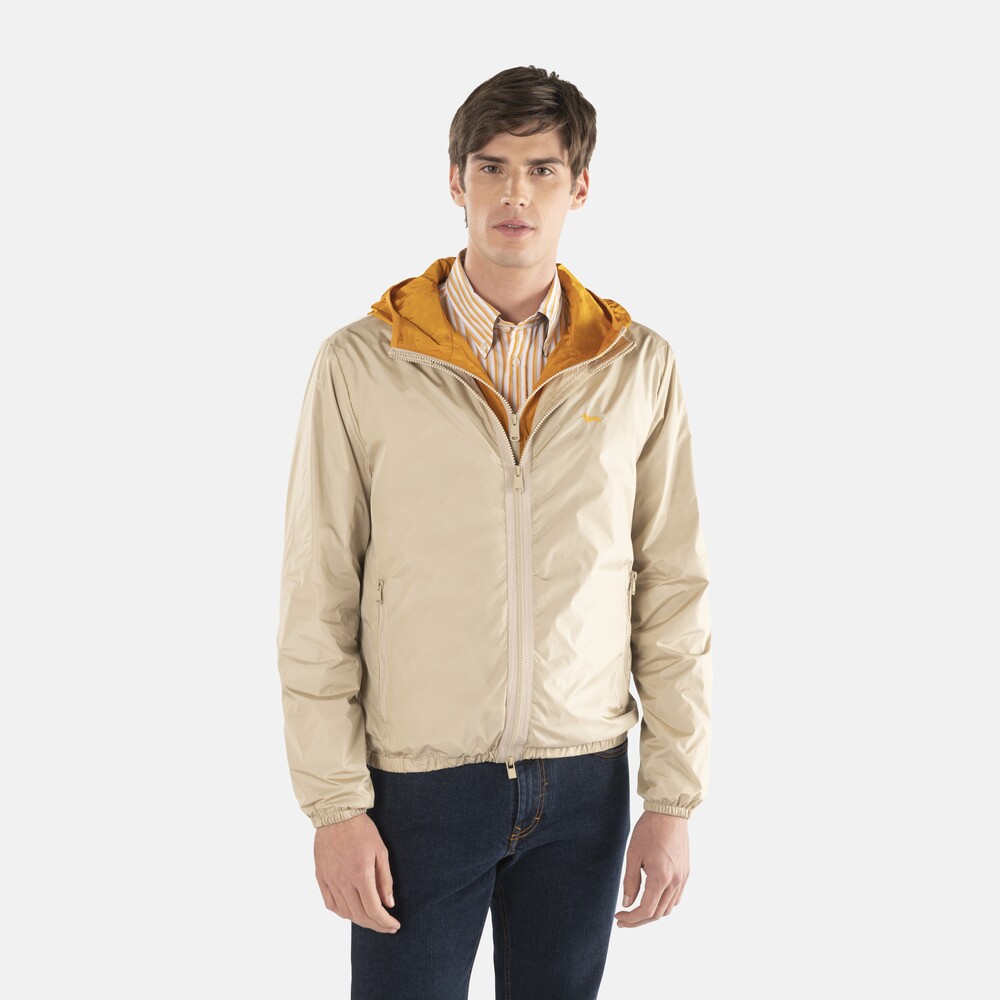 Prisma project windproof jacket, Beige, size S, 543683008 | Harmont & Blaine