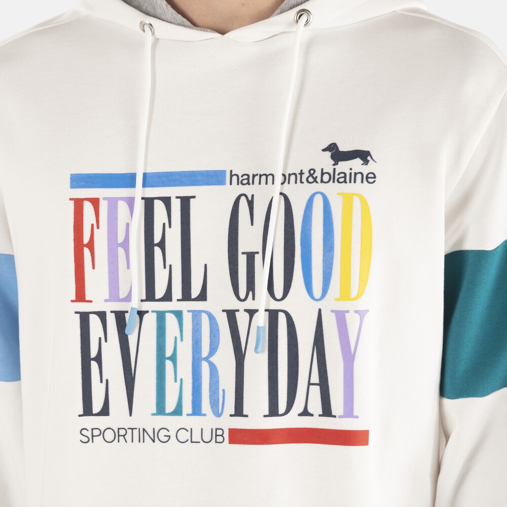 Sporting Club printed hoodie