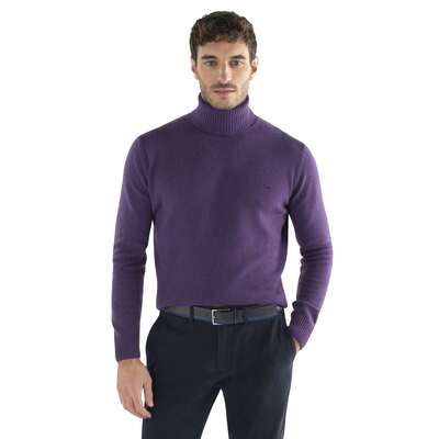 Harmont & Blaine - Men's high-neck eco-cashmere sweater