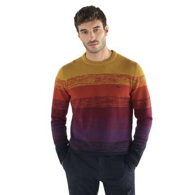Harmont & Blaine - Faded-stripe sweater