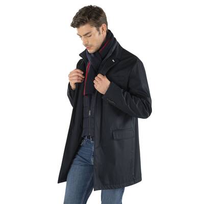 Harmont & Blaine - Trench coat with contrasting bib