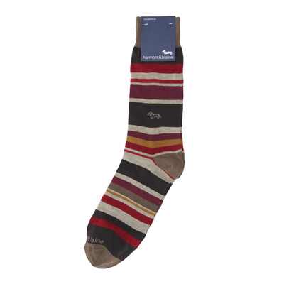 Harmont & Blaine - Long socks with coloured stripes
