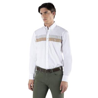 Harmont & Blaine - Shirt with contrasting bands