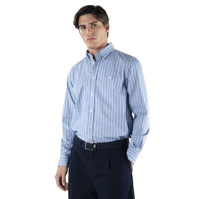 Harmont & Blaine - Striped stretch fabric shirt
