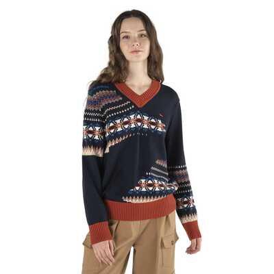 Harmont & Blaine - Cotton sweater with jacquard motif