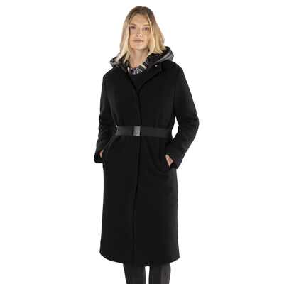 Harmont & Blaine - Long coat with removable hood