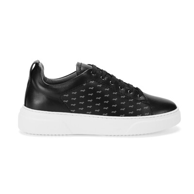Harmont & Blaine - Leather sneakers with logo
