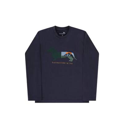 Harmont & Blaine - Crew-neck t-shirt with embroidery and logo print