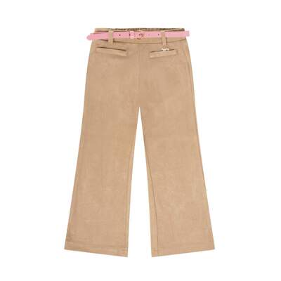 Harmont & Blaine - Suede-effect trousers