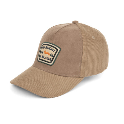 Harmont & Blaine - Cord/suede cap with special patch