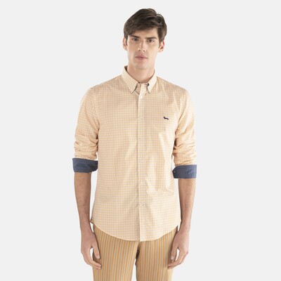 Harmont & Blaine - Shirt with all-over micropattern