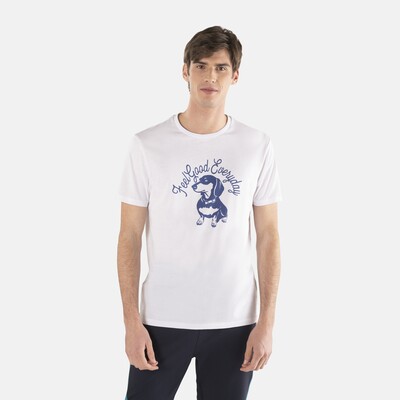 Harmont & Blaine - T-shirt with blaine dachshund