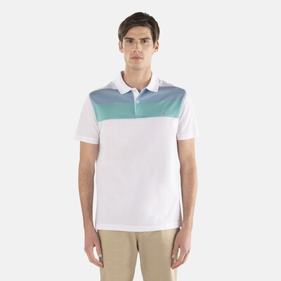 Harmont & Blaine - Polo shirt with bands on the chest