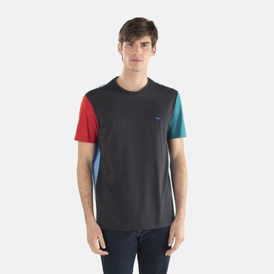 Harmont & Blaine - Cotton T-shirt with contrasting details