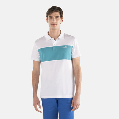 Harmont & Blaine - Polo shirt with contrasting band on the chest