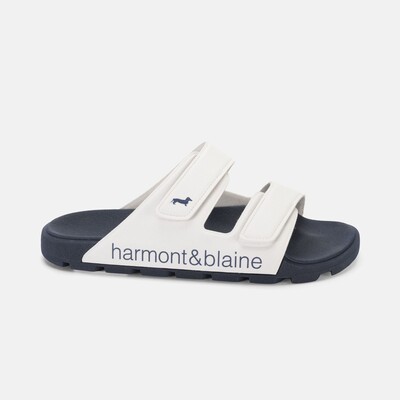 Harmont & Blaine - Non-slip slipper with strap