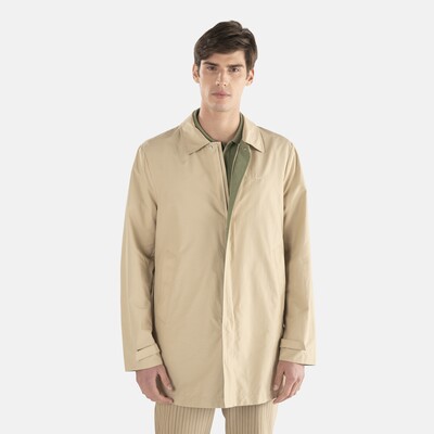 Harmont & Blaine - Desert oasis reversible nylon trench coat
