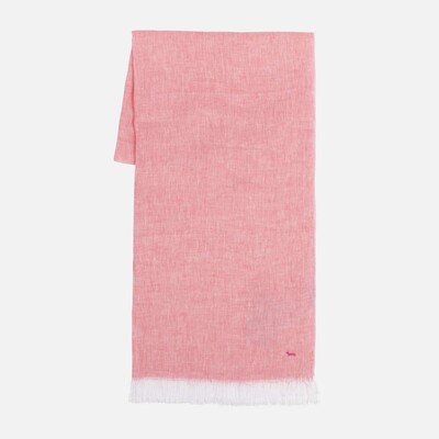 Harmont & Blaine - Plain-coloured linen scarf