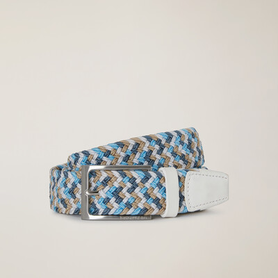 Harmont & Blaine - Woven belt with two-tone motif