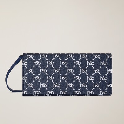 Harmont & Blaine - Flat wallet with contrasting print