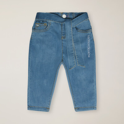 Harmont & Blaine - Denim balloon shorts
