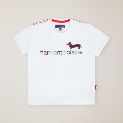 Harmont & Blaine - Organic cotton t-shirt with embroidery