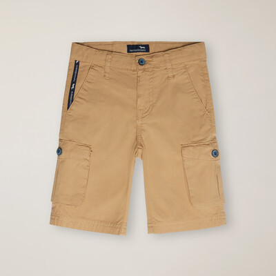 Harmont & Blaine - Bermuda shorts with large pockets and dachshund